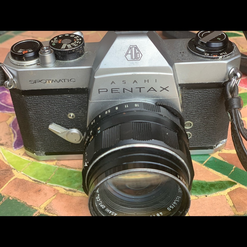 Vintage Spotmatic Asahi Pentax Camera